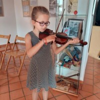 Vernisáž v Kočárovně s našimi malými muzikanty