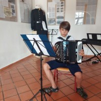 Vernisáž v Kočárovně s našimi malými muzikanty